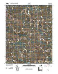 Yale Virginia Historical topographic map, 1:24000 scale, 7.5 X 7.5 Minute, Year 2010