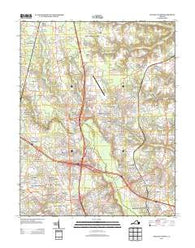 Yellow Tavern Virginia Historical topographic map, 1:24000 scale, 7.5 X 7.5 Minute, Year 2013