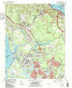 Yorktown Virginia Historical topographic map, 1:24000 scale, 7.5 X 7.5 Minute, Year 1984