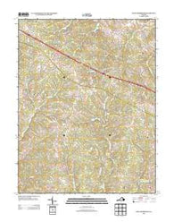 Zion Crossroads Virginia Historical topographic map, 1:24000 scale, 7.5 X 7.5 Minute, Year 2013