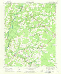 Zuni Virginia Historical topographic map, 1:24000 scale, 7.5 X 7.5 Minute, Year 1969