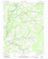 Zuni Virginia Historical topographic map, 1:24000 scale, 7.5 X 7.5 Minute, Year 1969