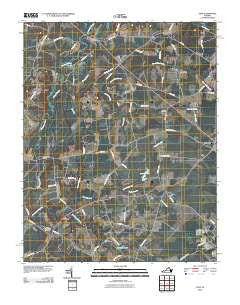 Zuni Virginia Historical topographic map, 1:24000 scale, 7.5 X 7.5 Minute, Year 2010