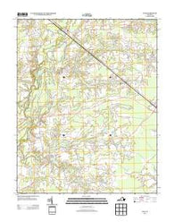 Zuni Virginia Historical topographic map, 1:24000 scale, 7.5 X 7.5 Minute, Year 2013