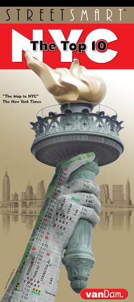 Buy map New York City Top 10 StreetSmart