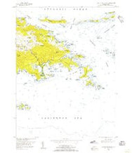 Eastern St. Thomas Virgin Islands Historical topographic map, 1:24000 scale, 7.5 X 7.5 Minute, Year 1954
