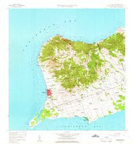 Frederiksted Virgin Islands Historical topographic map, 1:24000 scale, 7.5 X 7.5 Minute, Year 1958