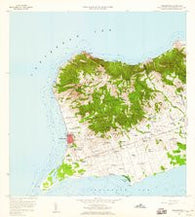 Frederiksted Virgin Islands Historical topographic map, 1:24000 scale, 7.5 X 7.5 Minute, Year 1958