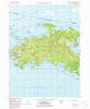 Western St. John Virgin Islands Historical topographic map, 1:24000 scale, 7.5 X 7.5 Minute, Year 1958