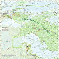 Buy map VOYAGEURS NATIONAL PARK WEST