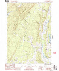 Albany Vermont Historical topographic map, 1:24000 scale, 7.5 X 7.5 Minute, Year 1986