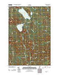Averill Vermont Historical topographic map, 1:24000 scale, 7.5 X 7.5 Minute, Year 2012