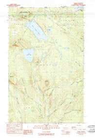 Averill Vermont Historical topographic map, 1:24000 scale, 7.5 X 7.5 Minute, Year 1989