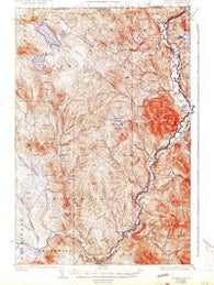 Averill Vermont Historical topographic map, 1:62500 scale, 15 X 15 Minute, Year 1929