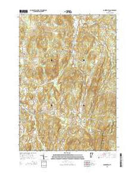 Bakersfield Vermont Current topographic map, 1:24000 scale, 7.5 X 7.5 Minute, Year 2015