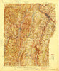 Barre Vermont Historical topographic map, 1:62500 scale, 15 X 15 Minute, Year 1924