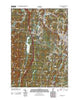 Barre West Vermont Historical topographic map, 1:24000 scale, 7.5 X 7.5 Minute, Year 2012