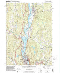 Bellows Falls Vermont Historical topographic map, 1:24000 scale, 7.5 X 7.5 Minute, Year 1998