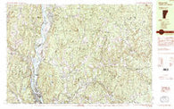 Bellows Falls Vermont Historical topographic map, 1:25000 scale, 7.5 X 15 Minute, Year 1985