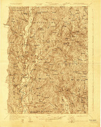 Bellows Falls New Hampshire Historical topographic map, 1:48000 scale, 15 X 15 Minute, Year 1927