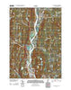 Bellows Falls Vermont Historical topographic map, 1:24000 scale, 7.5 X 7.5 Minute, Year 2012
