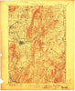 Bennington Vermont Historical topographic map, 1:62500 scale, 15 X 15 Minute, Year 1898