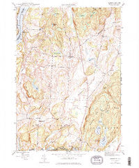 Benson Vermont Historical topographic map, 1:24000 scale, 7.5 X 7.5 Minute, Year 1946