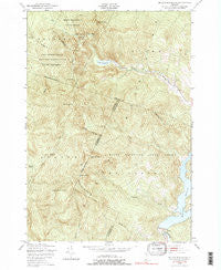 Bolton Mountain Vermont Historical topographic map, 1:24000 scale, 7.5 X 7.5 Minute, Year 1948