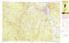 Brattleboro Vermont Historical topographic map, 1:25000 scale, 7.5 X 15 Minute, Year 1984