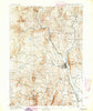 Brattleboro Vermont Historical topographic map, 1:62500 scale, 15 X 15 Minute, Year 1891