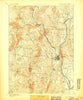 Brattleboro Vermont Historical topographic map, 1:62500 scale, 15 X 15 Minute, Year 1893