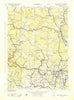 Brattleboro Vermont Historical topographic map, 1:125000 scale, 30 X 30 Minute, Year 1943