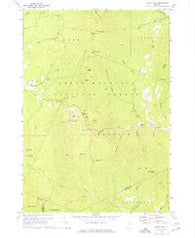 Bread Loaf Vermont Historical topographic map, 1:24000 scale, 7.5 X 7.5 Minute, Year 1970