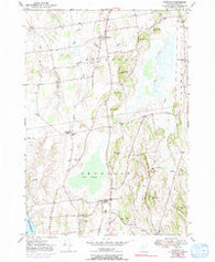Bridport Vermont Historical topographic map, 1:24000 scale, 7.5 X 7.5 Minute, Year 1949