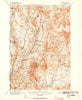 Burke Vermont Historical topographic map, 1:62500 scale, 15 X 15 Minute, Year 1951
