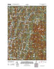 Burke Mountain Vermont Historical topographic map, 1:24000 scale, 7.5 X 7.5 Minute, Year 2012