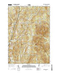 Burke Mountain Vermont Current topographic map, 1:24000 scale, 7.5 X 7.5 Minute, Year 2015