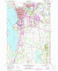 Burlington Vermont Historical topographic map, 1:24000 scale, 7.5 X 7.5 Minute, Year 1948