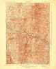 Camels Hump Vermont Historical topographic map, 1:62500 scale, 15 X 15 Minute, Year 1924