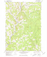 Chelsea Vermont Historical topographic map, 1:24000 scale, 7.5 X 7.5 Minute, Year 1981