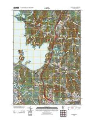 Colchester Vermont Historical topographic map, 1:24000 scale, 7.5 X 7.5 Minute, Year 2012