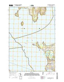 Colchester Point Vermont Current topographic map, 1:24000 scale, 7.5 X 7.5 Minute, Year 2015