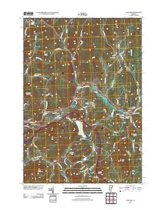 Concord Vermont Historical topographic map, 1:24000 scale, 7.5 X 7.5 Minute, Year 2012