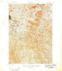 Corinth Vermont Historical topographic map, 1:62500 scale, 15 X 15 Minute, Year 1947