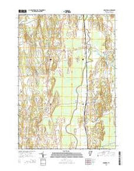 Cornwall Vermont Current topographic map, 1:24000 scale, 7.5 X 7.5 Minute, Year 2015