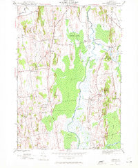 Cornwall Vermont Historical topographic map, 1:24000 scale, 7.5 X 7.5 Minute, Year 1943
