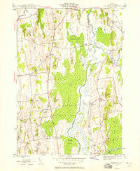 Cornwall Vermont Historical topographic map, 1:24000 scale, 7.5 X 7.5 Minute, Year 1943
