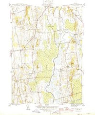 Cornwall Vermont Historical topographic map, 1:31680 scale, 7.5 X 7.5 Minute, Year 1943