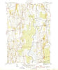 Cornwall Vermont Historical topographic map, 1:31680 scale, 7.5 X 7.5 Minute, Year 1943