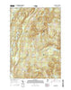 Craftsbury Vermont Current topographic map, 1:24000 scale, 7.5 X 7.5 Minute, Year 2015